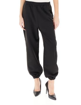 Pantalone misto viscosa LIU JEANS NERO 42