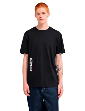Maglietta A Maniche Corte Throw Up Flint Black L - Element - FashionsVida