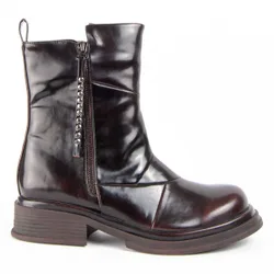 Womens Ankle Boot Motta Brown - Size Eu 38