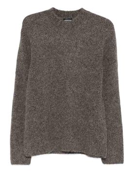 Maglia Girocollo In Lana