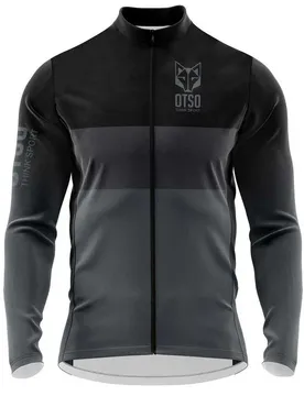 Maglia A Maniche Lunghe Winter Cycling Black