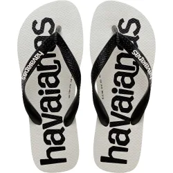 Top logomania 2 chanclas hombre Blanco (4142)
