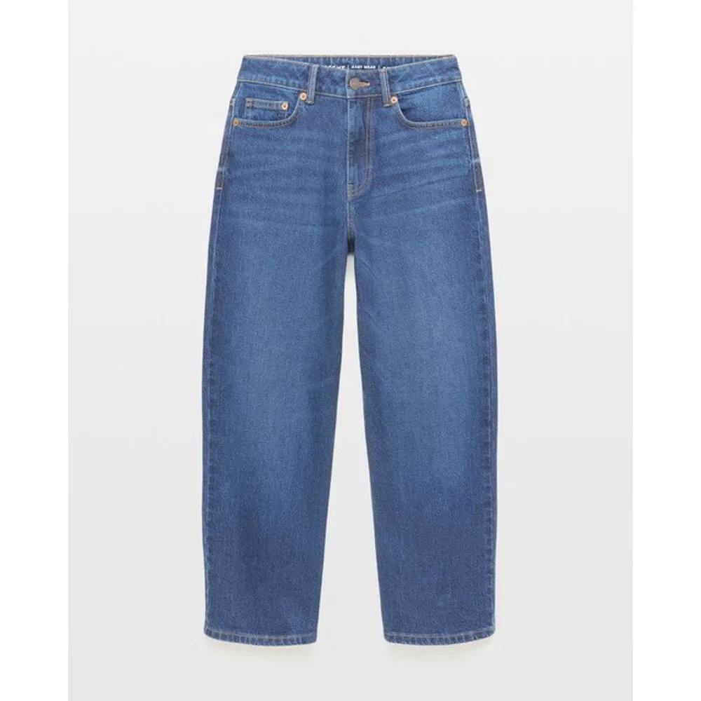 Pantalón denim de mujer recto - Easy Wear - FashionsVida