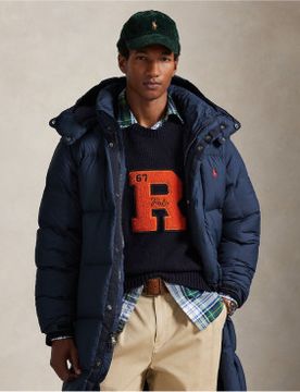 Para hombre. 710P01338001 Abrigo Gorham (S), Casual, Poliéster