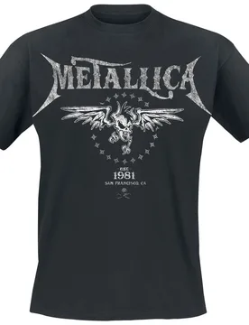 T-Shirt - Biker - S bis 5XL - Größe 4XL - schwarz - Lizenziertes Merchandise! - Unisex - unisex - Metallica - FashionsVida
