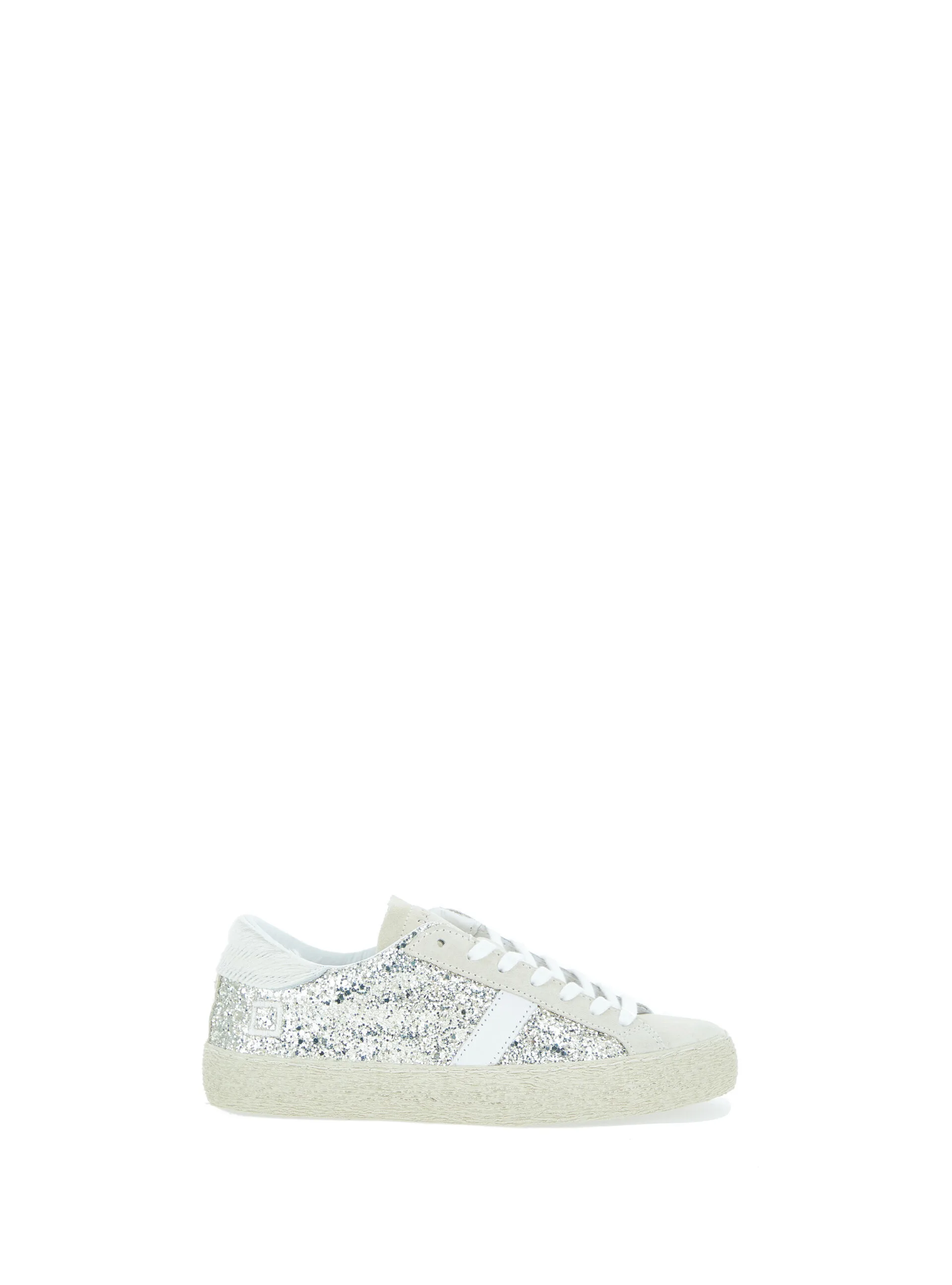 Sneakers Hill Low Glitter PLATINO 35 - Date - FashionsVida