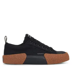 Unisex Adult 2660 Stripe Big Bumpers Trainers (Black/gum) - Size Uk 2.5