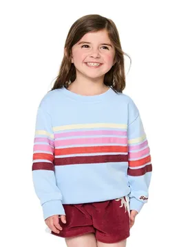 Felpa Surf Revival Sky Blue 3-4 Anni
