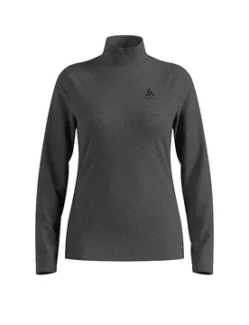 Damen Unterzieh Zipshirt Roy schwarz XS W - Odlo - FashionsVida