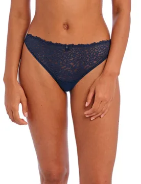 Womens Catwalk Brazillian - Blue Polyamide - Size X-Large - Freya - FashionsVida