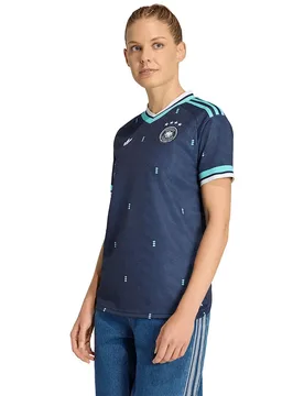T-shirt à Manches Courtes Loin Germany 26/27 Collegiate Navy 2XS - Adidas - FashionsVida
