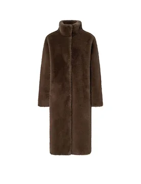 Joop Nombre del producto: Abrigo de aspecto de piel CIM marrón 34 - Joop! - FashionsVida