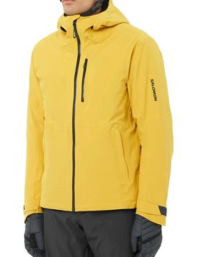 Highland chaqueta esquí hombre Amarillo (XXL)