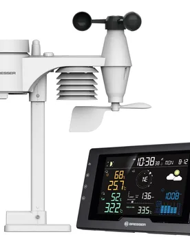 Estación meteorológica profesional Azores con sensor exterior 5 en 1 - Bresser - FashionsVida