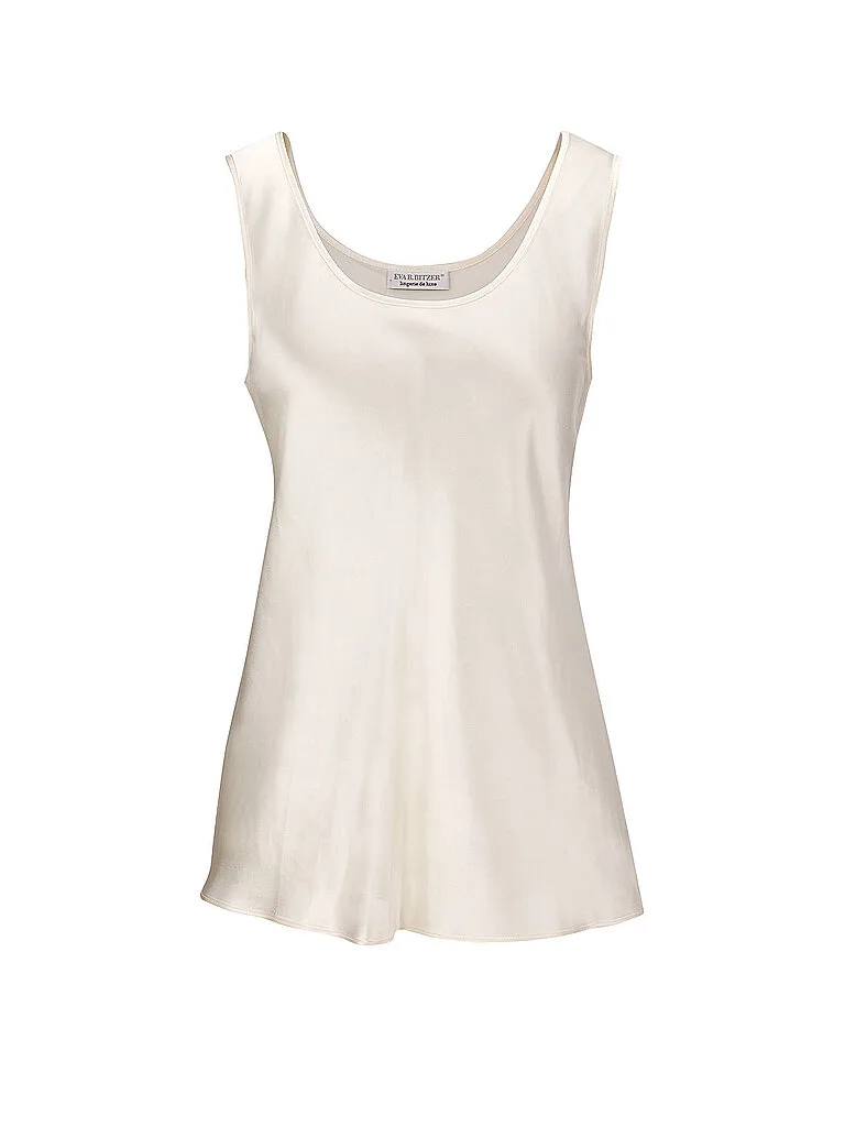 Eva Bitzer Top en soie crème 36 - Eva Bitzer - FashionsVida