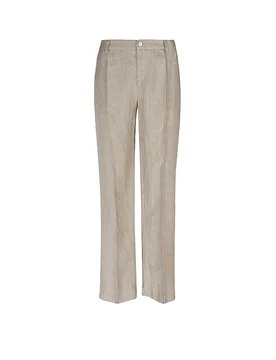 Pantaloni di lino NORA beige 34/L32 - Mac - FashionsVida