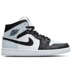 Aj1 Mid Herren Sneaker - Schwarz - Größe 41 - Leder, Synthetik Black 41