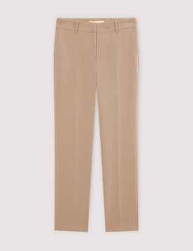 Pantalone a sigaretta donna beige