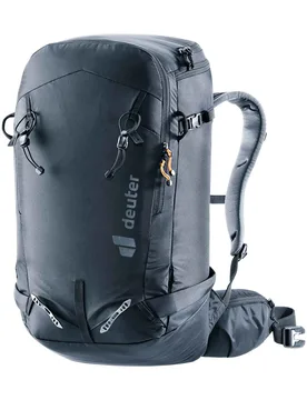 Sac à dos de ski - Freerider Pro 30+10 SL Black - Noir - Deuter - FashionsVida
