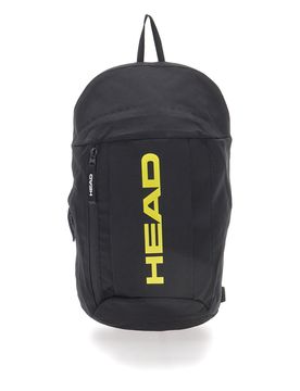 Zaino nero compatto con tasca frontale HBK054