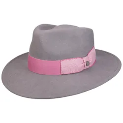 Pondia Bogart Wool Felt Hat by - grey-pink - Damen - Size: M (56-57 cm)