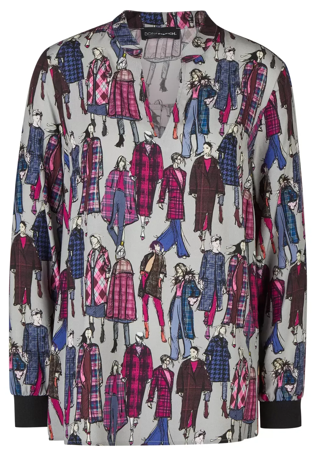 Bluse 1/1 Arm female - 48 - FashionsVida