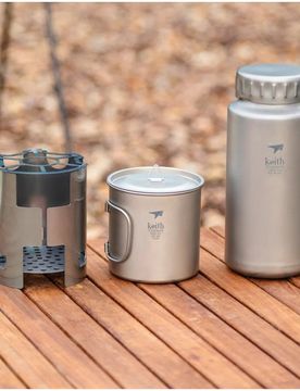 Keith Titanium Nesting Camp Set