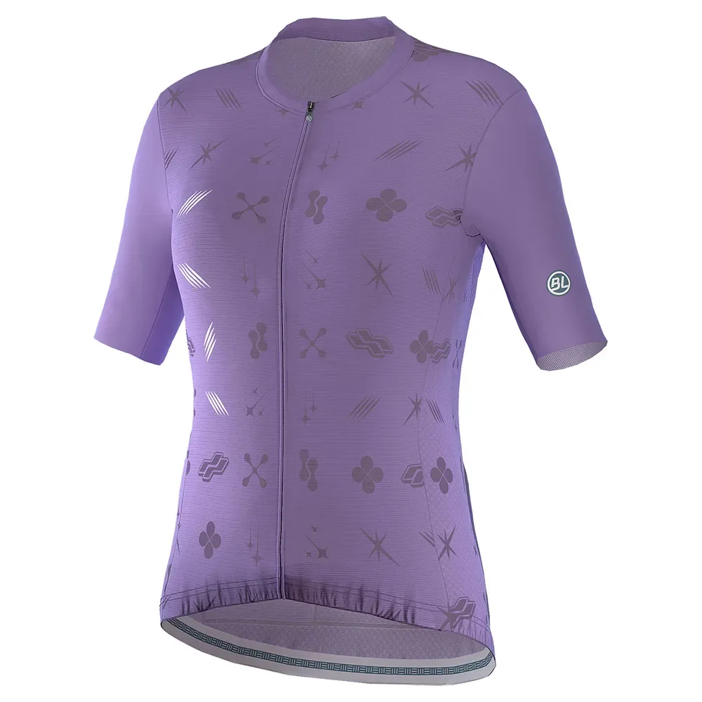 Maglia A Maniche Corte Asiago S Lilac - Bicycle Line - FashionsVida