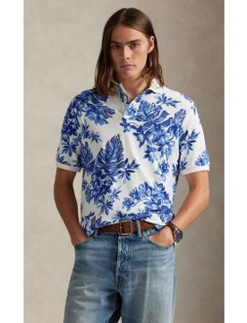 Para hombre. 710P04013001 Polo de piqué tropical Custom Slim Fit (S), Casual, Algodón, Manga corta