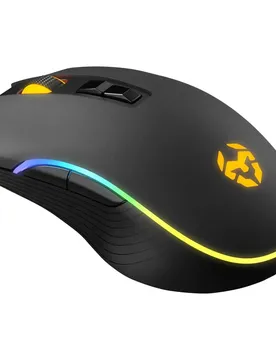 Souris Gaming Rgb Kick Black One Size unisex