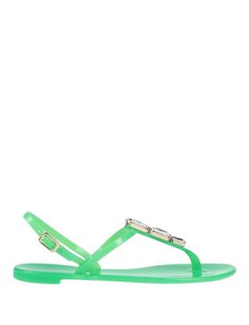 Sandalias de dedo Mujer Verde lima 35,36 Mujer
