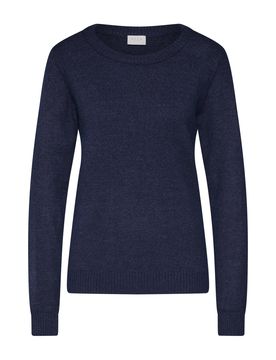 VILA Jersey 'VLRil' azul noche