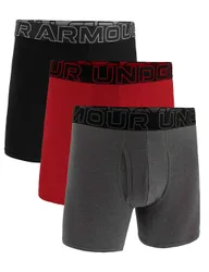 Pack Performance Cotton Rich Boxers Grey Mix male