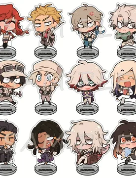 GACHIAKUTA 10cm Acrylic Stand Figures Adventure Explorer Chibi Version Anime Display Ornament Collectible Merchandise Fan Gift - Aliexpress - FashionsVida