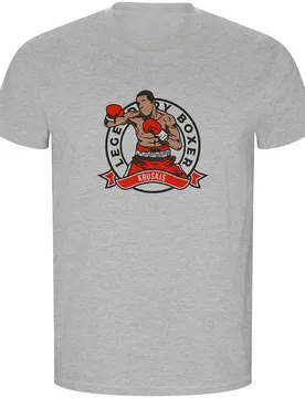 T-shirt à Manches Courtes Legendary Boxer Eco Heather Grey 2XL