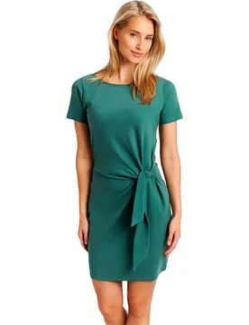 Robe Courte à Manches Courtes Medium Laurel Green M