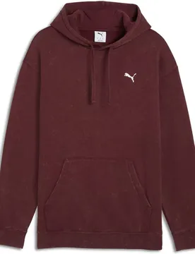 ESS Elevated Relaxed Wash FL Herren Kapuzensweater, rot XXL