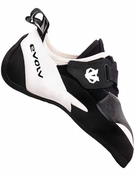 Chaussons d'escalade - V6 Gray/Black - Taille 43 - Noir - Evolv - FashionsVida
