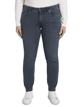 Jeans Basic Slim Used Dark Stone Blue Denim 44