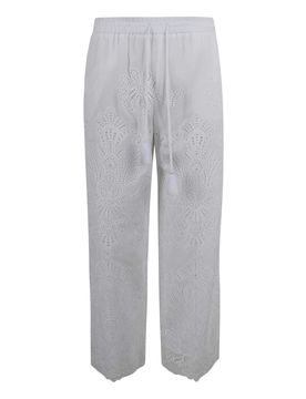 Pantaloni in mussola di cotone