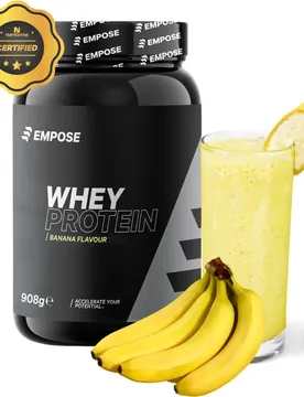 Proteinpulver Whey Protein-Banaan 908 g - Jaune - unisex - Size: 908 g