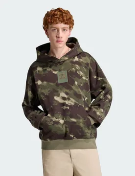 Adidas HOODY CAMO S Olive Strata - Adidas - FashionsVida