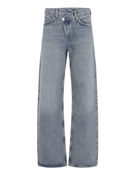 Agolde Jeans incrociati ad arco