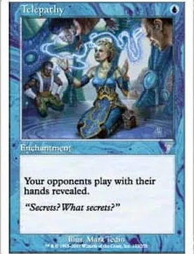 Telepathy (foil) 7th Edition - Magic: The Gathering - FashionsVida