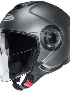 Casco Moto Jet i40N Semi Titanio Opaco taglia XS - HJC - FashionsVida