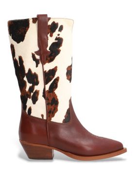 Para mujer. 554674 Botas de Piel Western (36), 3 a 5cm, Ninguno, Casual