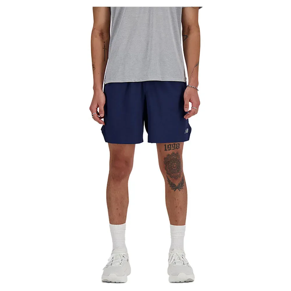 Pantaloni Corti Rc 7´´ Nb Navy S - New Balance - FashionsVida