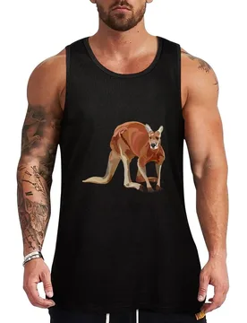 R is for Red Kangaroo Tank Top Cool Dry Tank Top Lightweight Summer Sleeveless Top - Aliexpress - FashionsVida