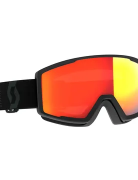 Masque De Ski Factor Pro Mineral Black Amplifier Yellow Chrome/CAT2 Homme - Scott - FashionsVida