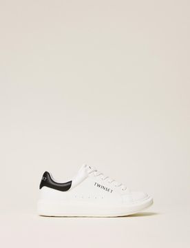 Twinset Baskets avec logo lamé